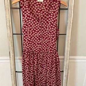Elephant print dress